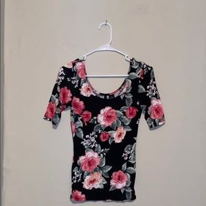 Pink Floral Shirt